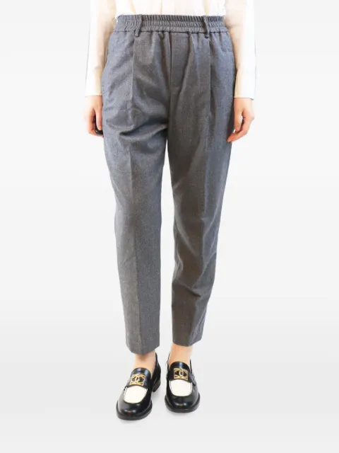 Brunello Cucinelli Vintage pleated wool trousers Grey GREYPLEATEDWOOLTROUSERS