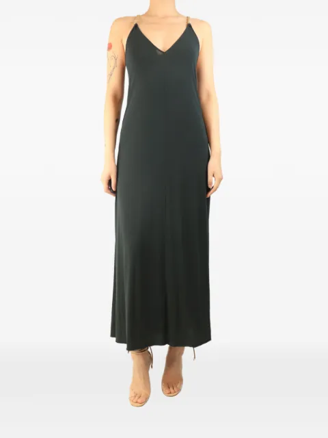ERES V-neck slip dress Grey DARKGREYSLIPDRESS