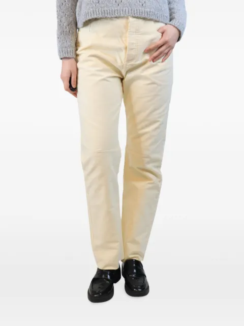 Celine Pre-Owned moleskin jeans Neutrals CREAMMOLESKINJEANS