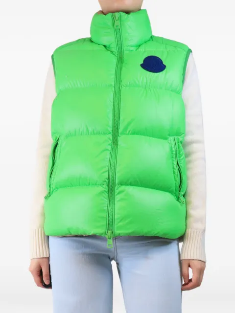 Moncler Vintage padded gilet Green BRIGHTGREENPUFFERVEST