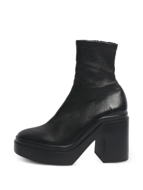 Clergerie Nina platform ankle boots Black BLACKNINALEATHERANKLEBOOTS