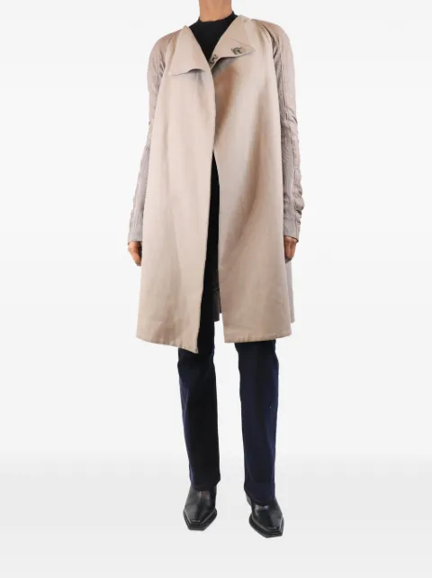 Rick Owens Vintage stud fastening jacket Brown TAUPEOLMARANDMIRTAJACKET