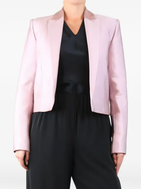 IRO cropped open-front blazer Pink PINKCROPPEDBLAZER