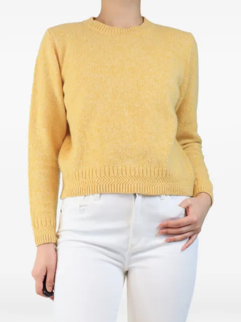 Sessùn crew-neck sweater Yellow YELLOWWOOLCREWNECKJUMPER