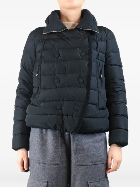 Moncler Vintage double-breasted puffer jacket Black BLACKDOUBLEBREASTEDPUFFERCOAT