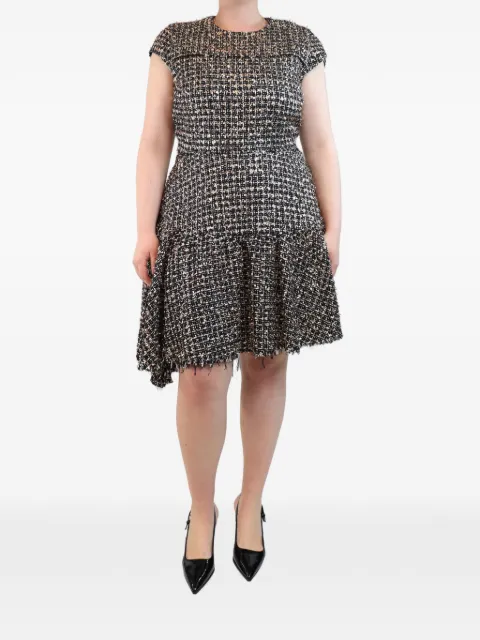 Jason Wu tweed midi dress Black BLACKCAPSLEEVEDTINSELTWEEDMIDIDRESS