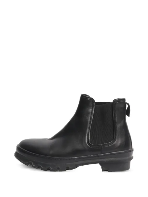 LEGRES round-toe leather Chelsea boots Black BLACKCHELSEAANKLEBOOTS