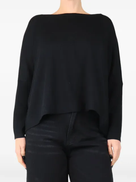 Diane Von Furstenberg Vintage wide-neck sweater Black BLACKWIDENECKSWEATER