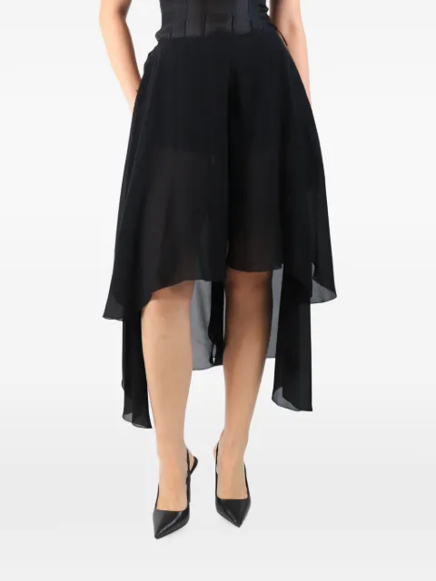 Chloé Vintage silk culottes Black BLACKSILKCHIFFONCULOTTES