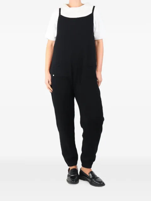 BAMFORD sleeveless cashmere jumpsuit Black BLACKCASHMEREJUMPSUIT