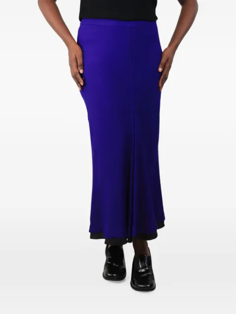 Marni Pre-Owned crepe midi skirt Purple PURPLECREPEMIDISKIRT