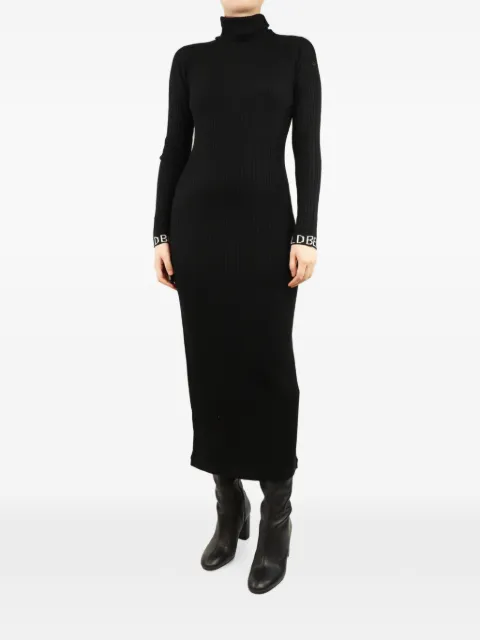 Goldbergh Mireille maxi ribbed-knit dress Black BLACKMIREILLELONGSLEEVEKNITMAXIDRESS
