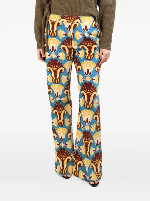 La DoubleJ Saturday Night printed trousers Blue MULTICOLOURSATURDAYNIGHTPANTS