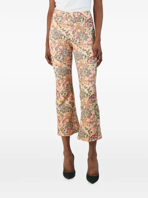 Etro Pre-Owned floral paisley-print trousers Pink PINKFLORALANDPAISLEYTROUSERS