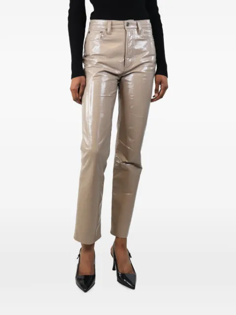 AGOLDE Quail 90's pinch-waist trousers Neutrals QUAIL90SPINCHWAISTPANTS