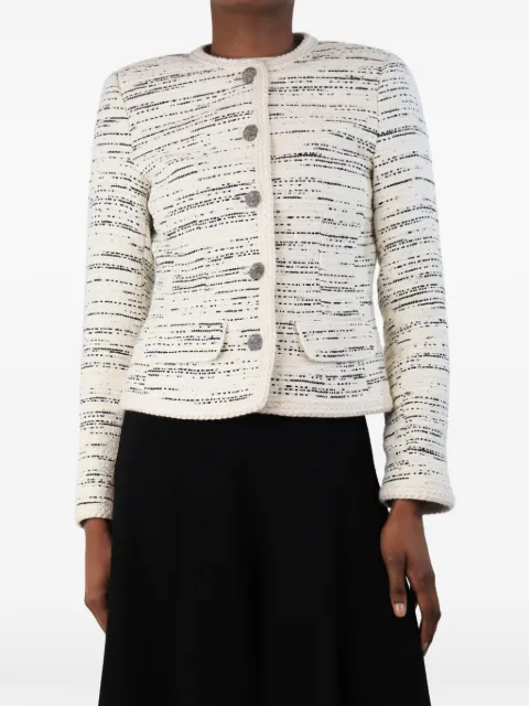 Ba&Sh Roza tweed jacket Neutrals ECRUROZATWEEDJACKET