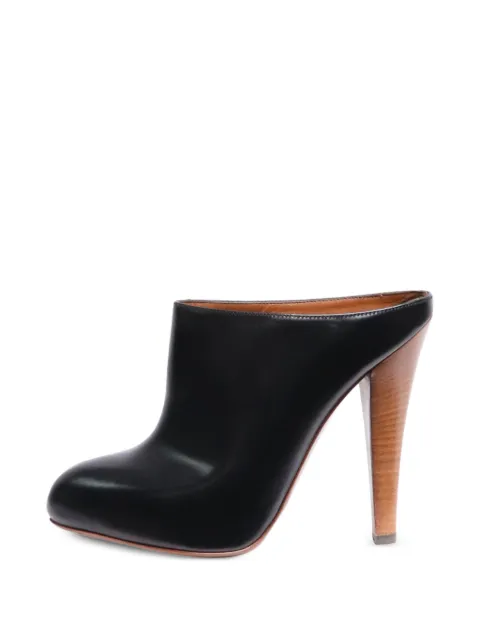 Saint Laurent Pre-Owned clog mules Black BLACKLEATHERCLOGMULES