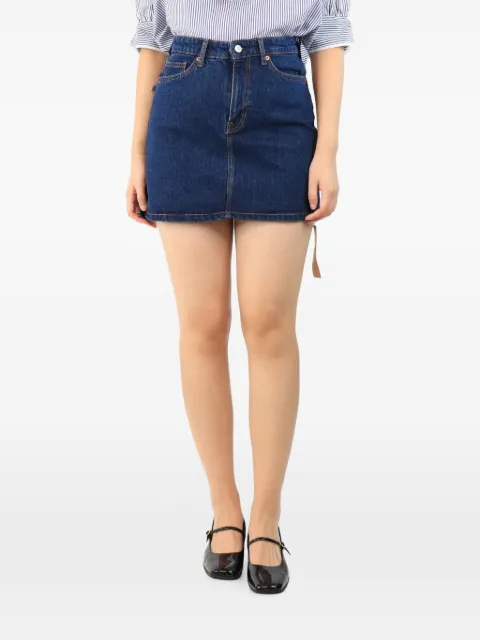 Reformation high-waisted mini skirt Blue BLUEDENIMMINISKIRT