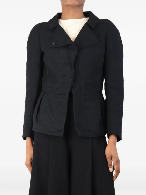 Marni Pre-Owned peplum jacket Black BLACKALPACAJACKET