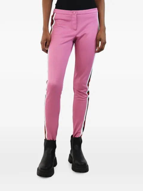 Gucci Pre-Owned Web-stripe trousers Pink PURPLESTIRRUPTROUSERS
