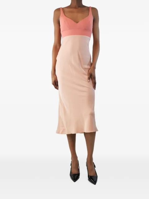 Tome tonal midi dress Pink PINKMIDITONALDRESS