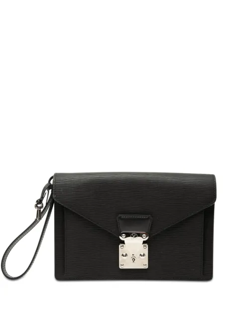 Louis Vuitton Pre-Owned 2006 Epi Pochette Sellier Dragonne clutch bag Black 02JSBI41HXOG99Q9