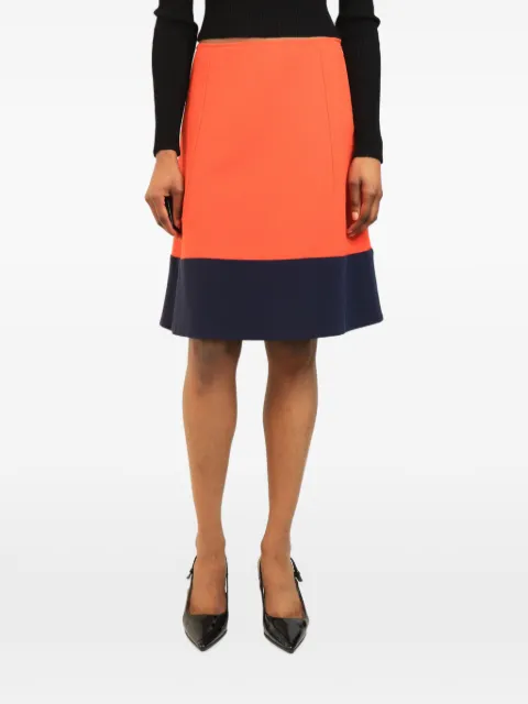 Marni Pre-Owned A-line midi skirt Orange ORANGEALINESKIRT