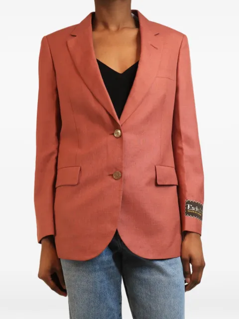 Gucci Pre-Owned single-breasted blazer Pink DUSTYPINKLINENBLAZER