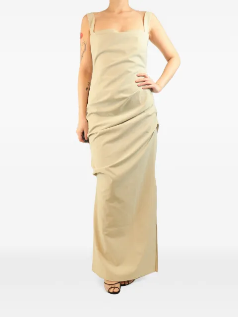 Paris Georgia Raf maxi dress Neutrals FAWNRAFMAXIDRESS