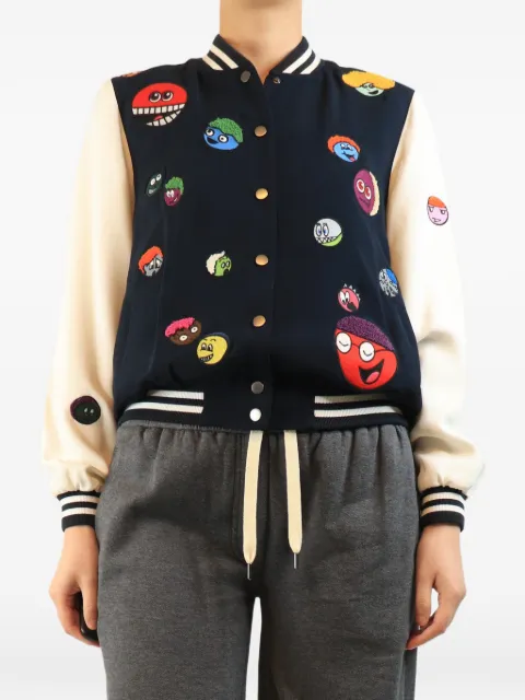 Mira Mikati Archive Monster bomber jacket Blue NAVYARCHIVEMONSTERBOMBERJACKET