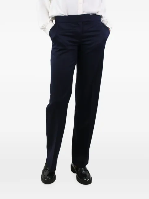 Stella McCartney Pre-Owned straight-leg tailored wool trousers Blue NAVYBLUEWOOLTROUSERS