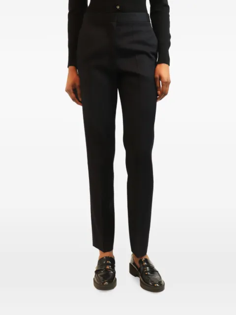 Jil Sander Pre-Owned zip-up tailored trousers Blue NAVYTAILOREDWOOLTROUSERS