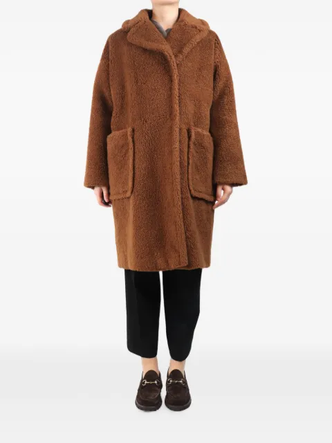 Weekend Max Mara wool coat Brown BROWNTEDDYCOAT