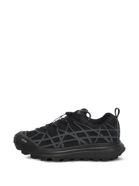 Christian Dior Pre-Owned logo-detail lace-up sneakers Black BLACKTOGGLESNEAKERS