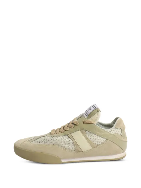 Chloé Vintage Kick sneakers Green ARMYGREENKICKMESHLEATHERSNEAKERS