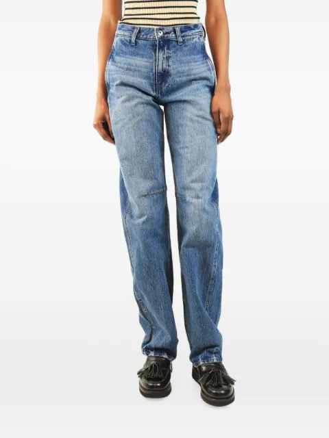 AG Jeans high-rise barrel-leg jeans Blue BLUEHIGHRISEBARRELLEGJEANS