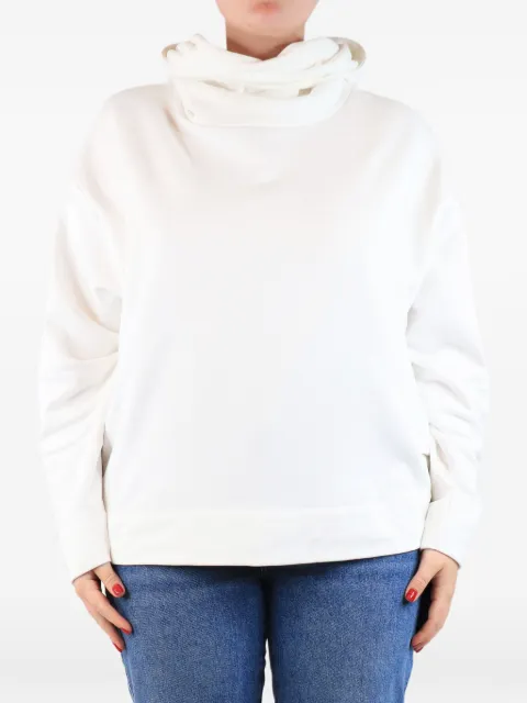 BAMFORD cotton hoodie White WHITEORGANICCOTTONHOODIE