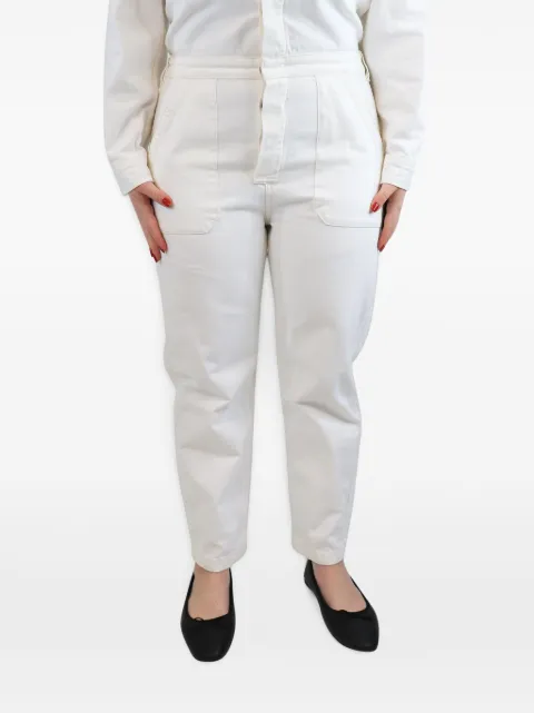 Citizens of Humanity button-front jumpsuit White WHITEDENIMJUMPSUIT
