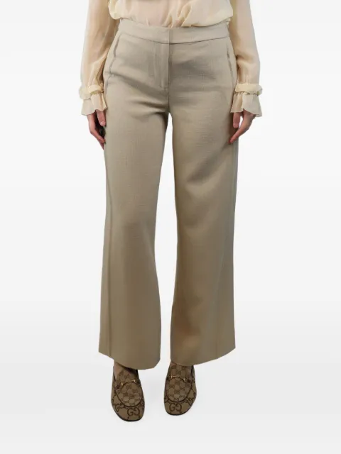 CLEA wide-leg trousers Neutrals NEUTRALWIDELEGTROUSERS