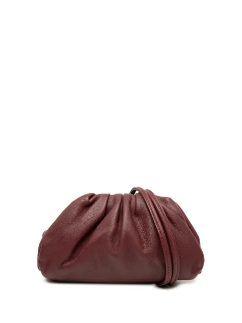 Bottega Veneta Pre-Owned 2021-2026 Lambskin The Extra Mini Pouch crossbody bag Red P3HNUAQ3XGAZS46S