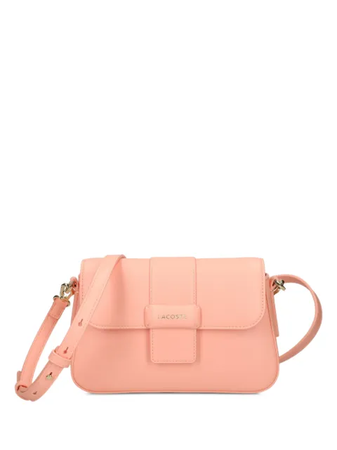 Lacoste logo-plaque crossobody bag Pink NF5151AU