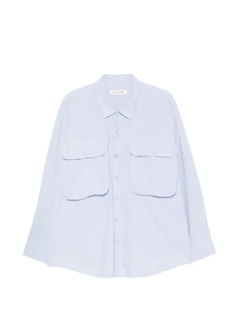 Sunflower flap-pocket shirt Blue 1329