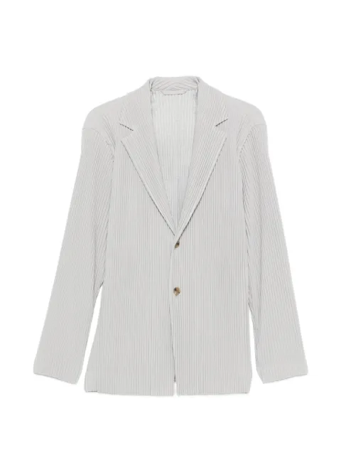 Homme Plissé Issey Miyake long-sleeves jacket Grey HP67JD501