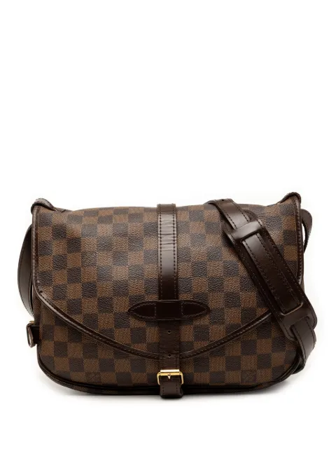 Louis Vuitton Pre-Owned 2008 Damier Ebene Saumur 30 crossbody bag Brown A3W021Z6QWYYGFW0