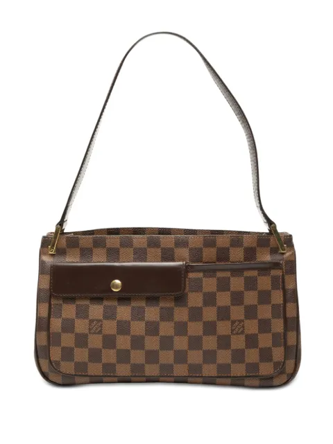 Louis Vuitton Pre-Owned 2001-2025 Damier Ebene Aubagne shoulder bag Brown 76X7IE0LEUEX7TC6