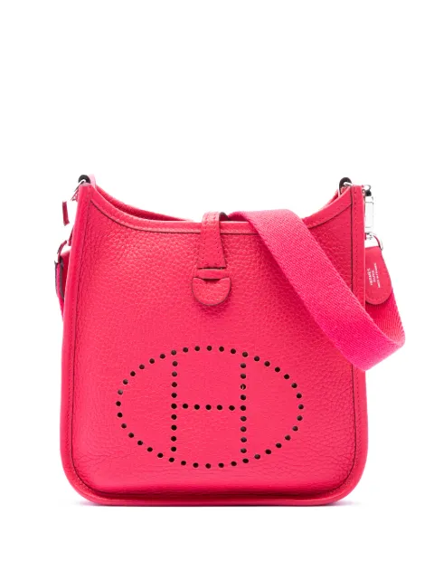 Hermès Pre-Owned 1959 Clemence Evelyne I TPM crossbody bag Pink U1HACOV90S75CKW5