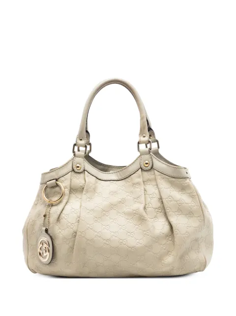 Gucci Pre-Owned 2016-2026 Medium Guccissima Sukey tote bag Brown VUSY62LGW7EMMS38