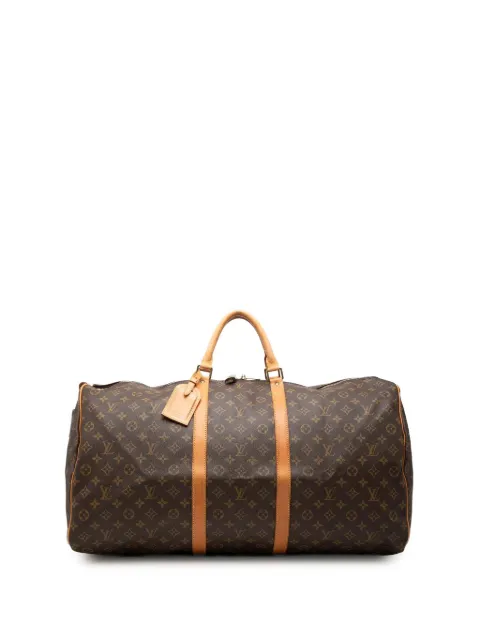 Louis Vuitton Pre-Owned 1994 Monogram Keepall 60 travel bag Brown 0CU1S7JS37DYREIF