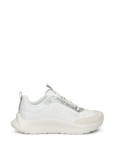 Calvin Klein logo-print panelled low-top sneakers White HW0HW03293061