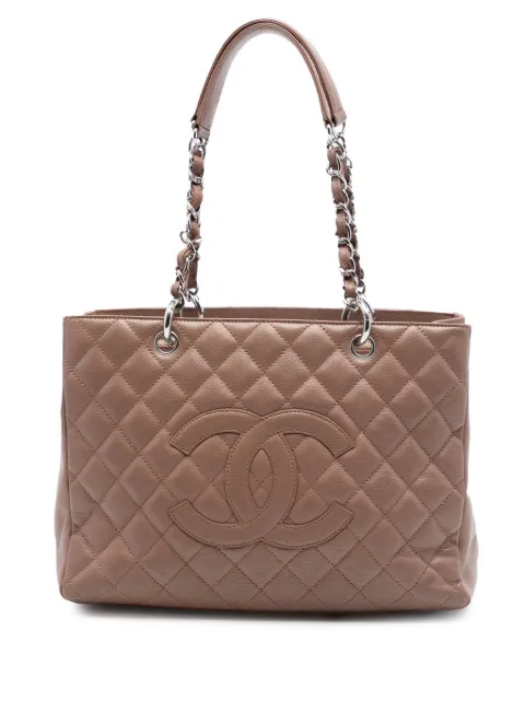 CHANEL Pre-Owned 2008-2009 Caviar Grand Shopping tote bag Brown YOMAR7L4BA4EQJEQ